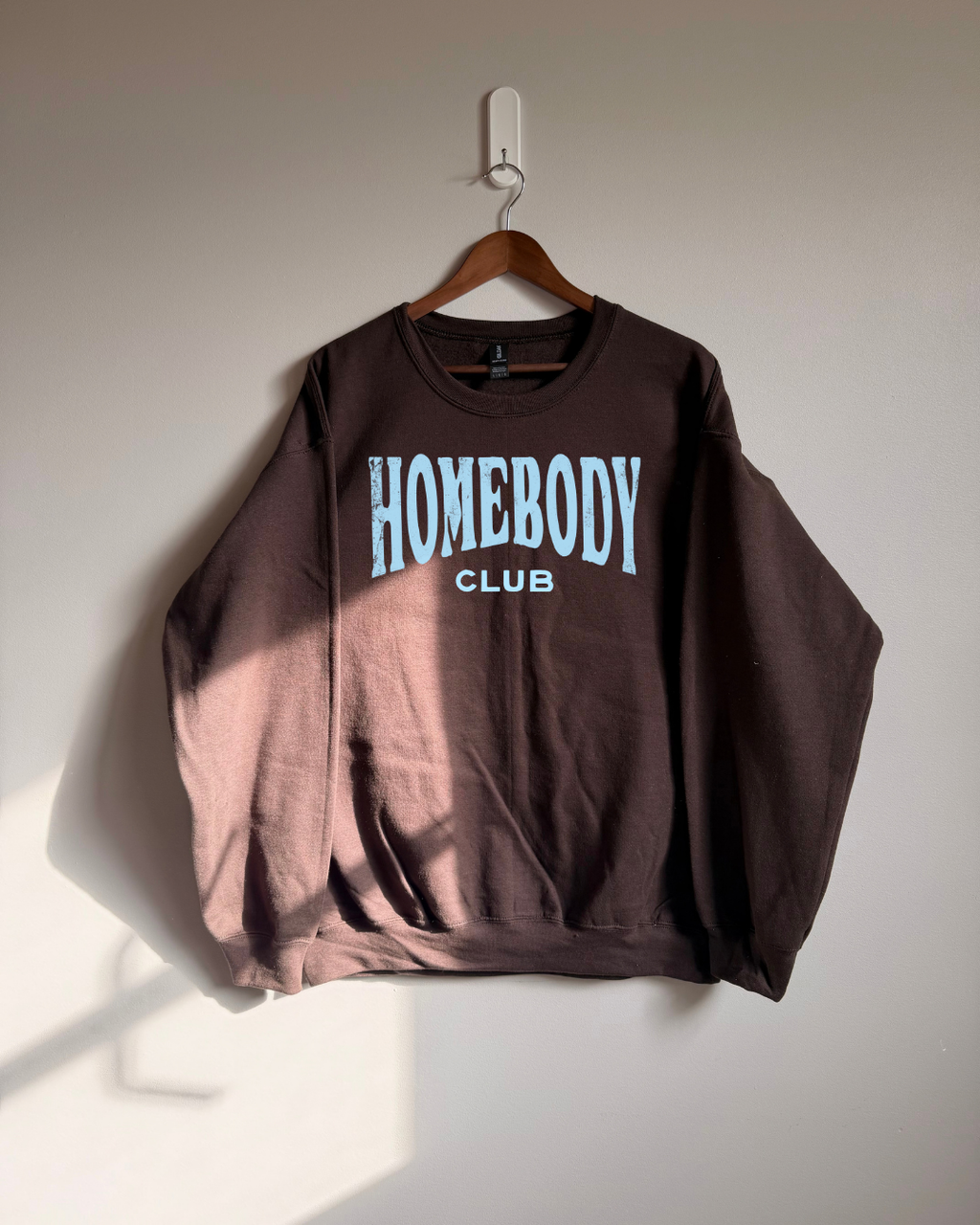Homebody Club Sweatshirt - Brown / Blue