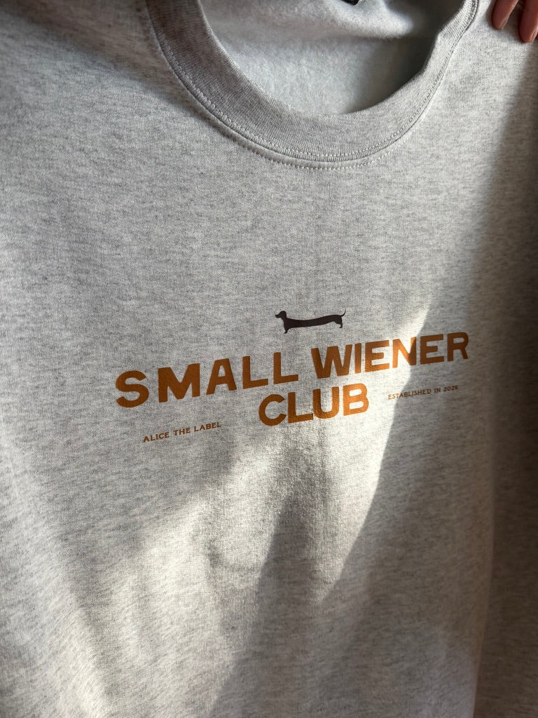 The OG Small Wiener Club Sweatshirt - Ash