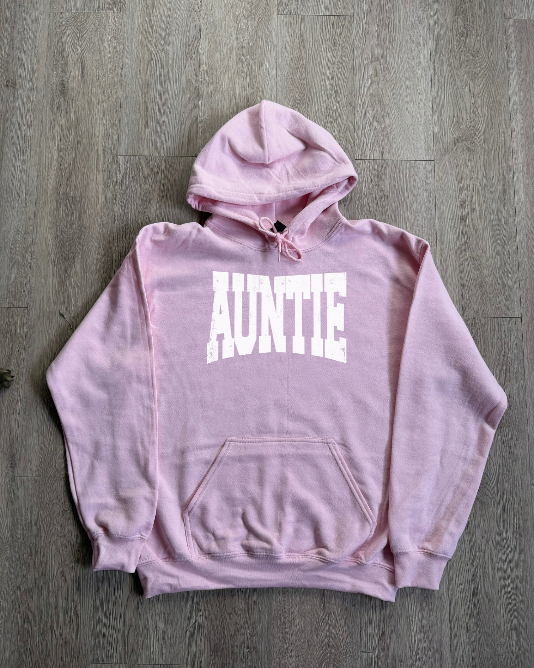 Auntie Sweatshirt - Pink / White