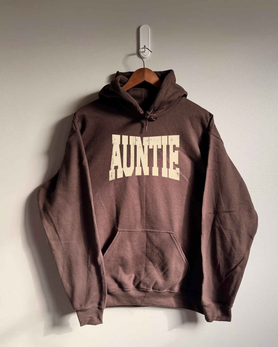 Auntie Sweatshirt - Brown / Yellow
