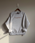 I'm Not Like Other Girls Sweatshirt - Ash / Brown