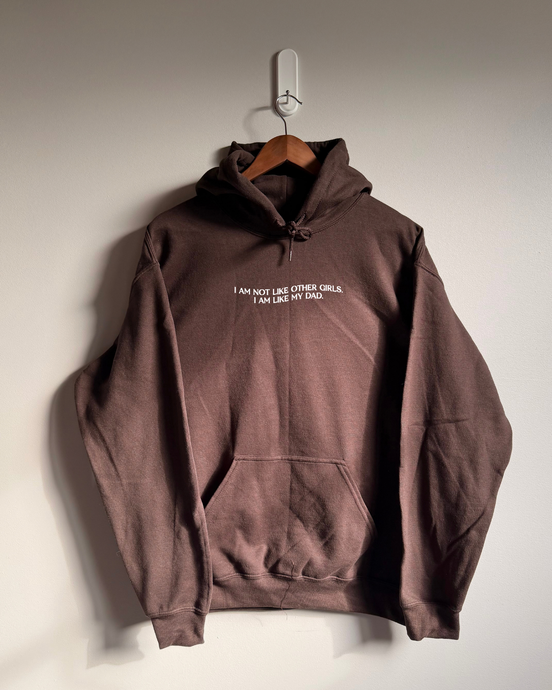 I'm Not Like Other Girls Sweatshirt - Brown / White