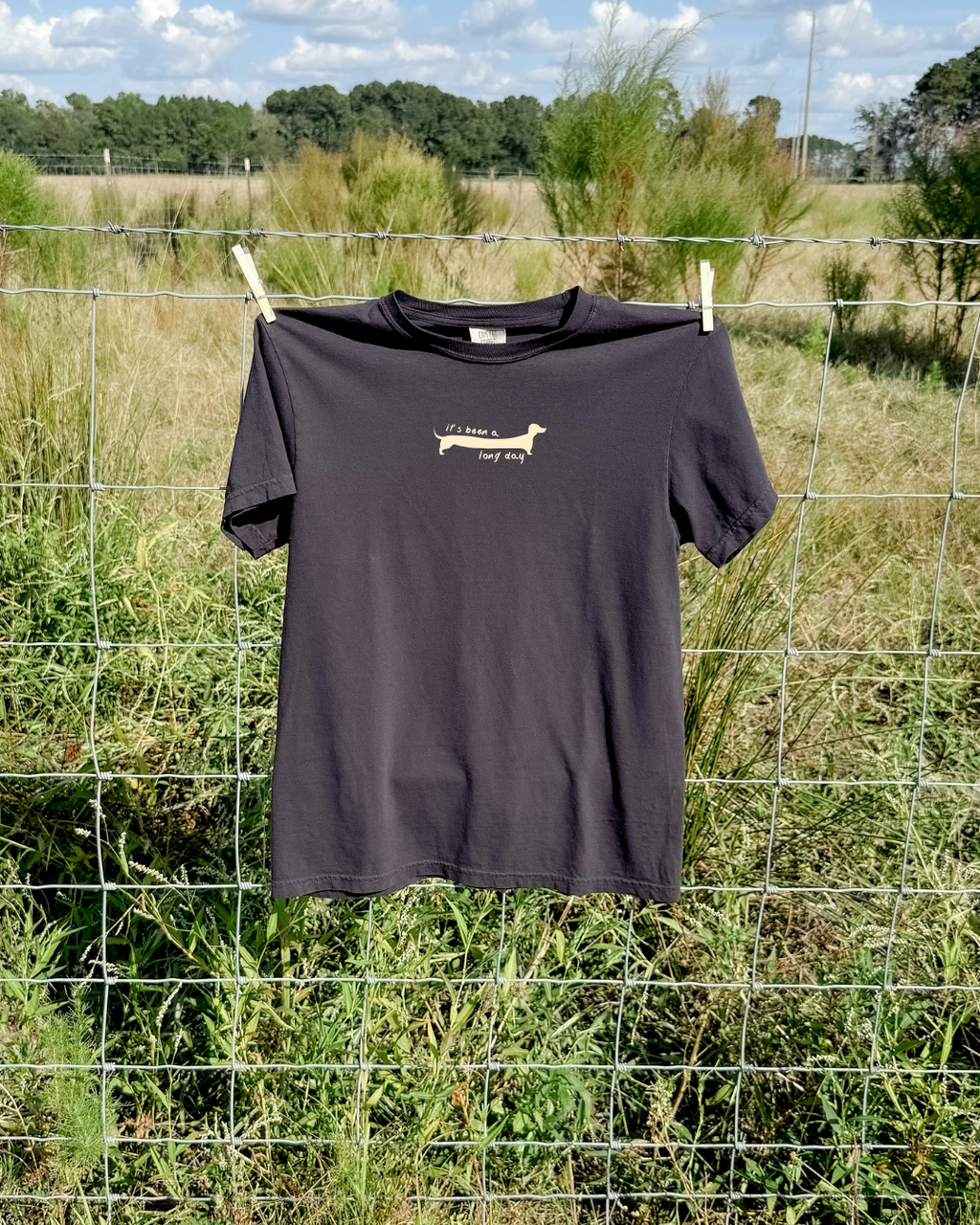 It's Been A Long Day Tee - Graphite