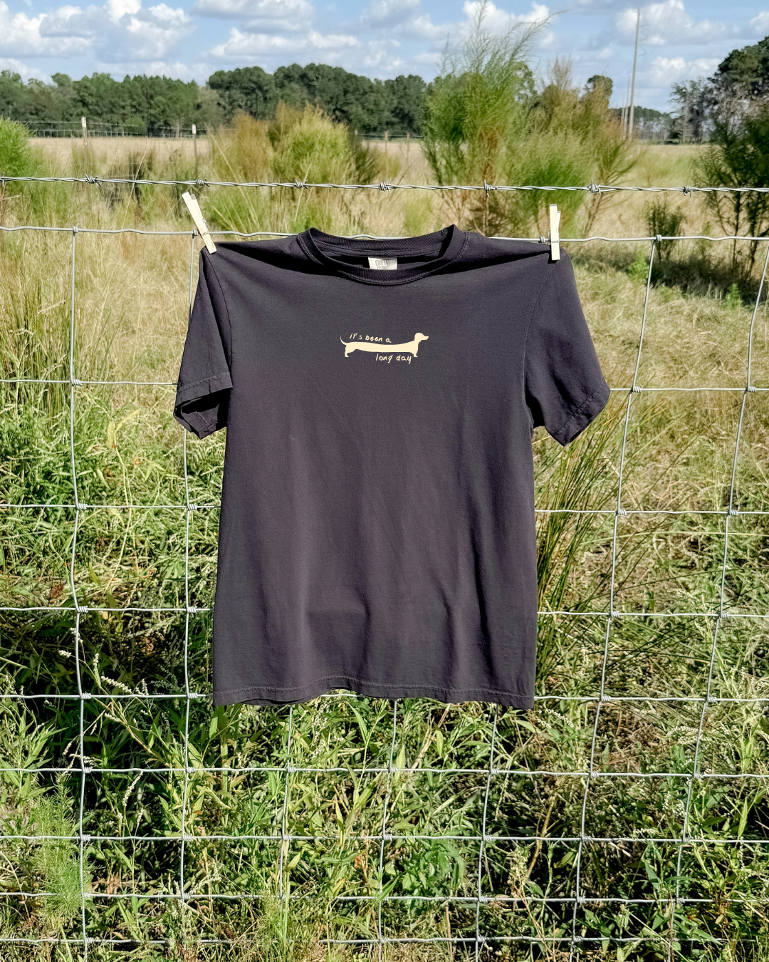 It's Been A Long Day Tee - Graphite