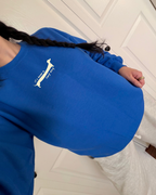 It's Been A Long Day Sweatshirt - Blue / Yellow