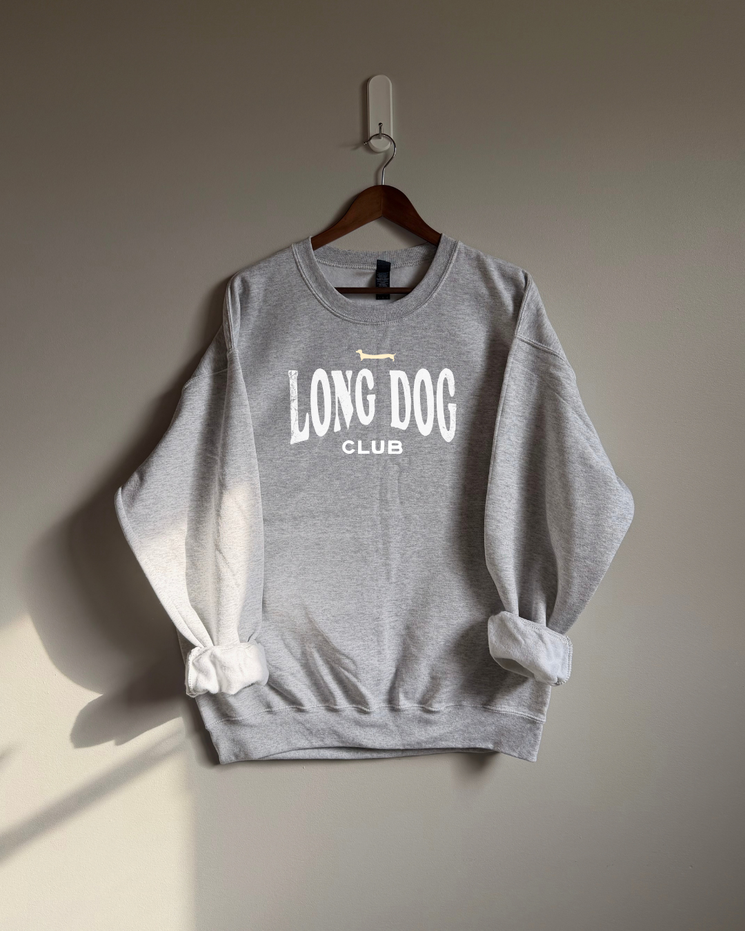 Long Dog Club Sweatshirt - Ash