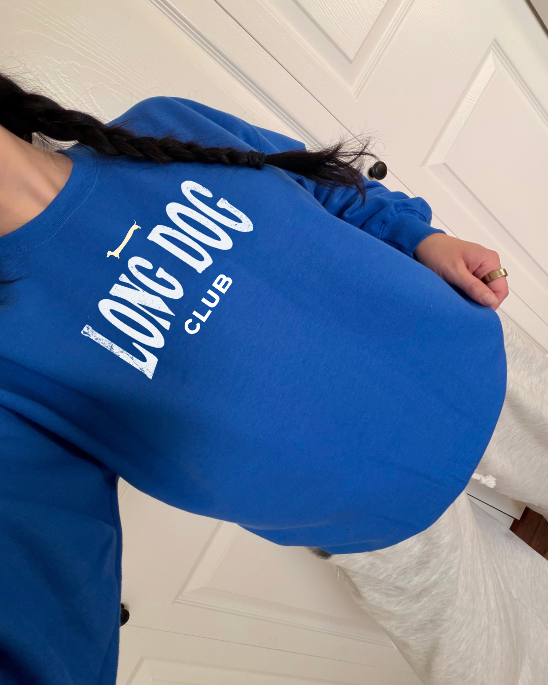 Long Dog Club Sweatshirt - Blue