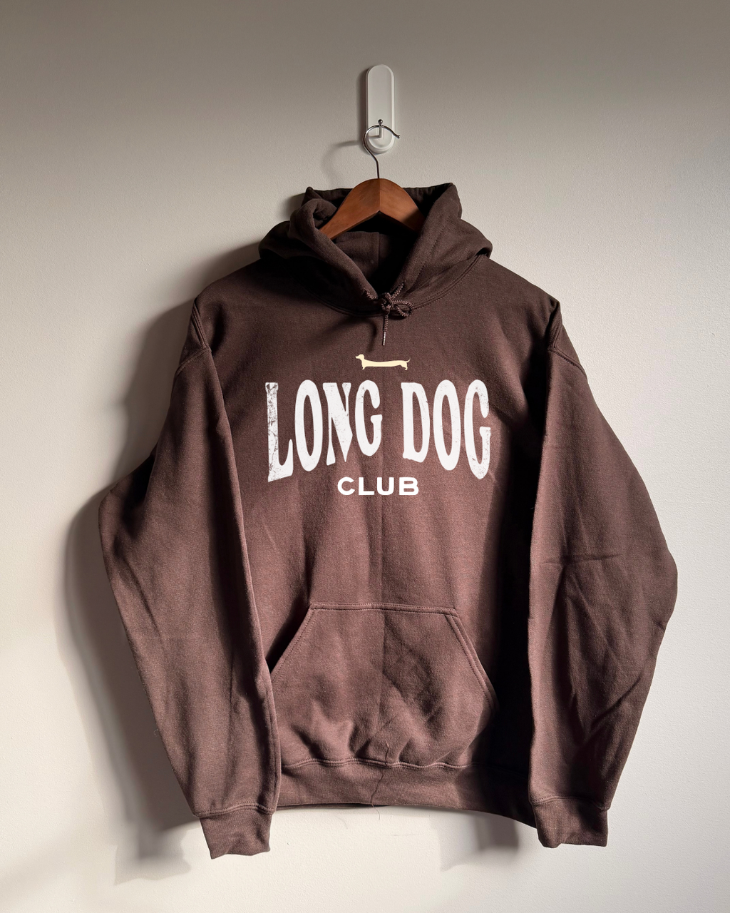 Long Dog Club Sweatshirt - Brown