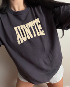 Auntie Tee - Graphite / Yellow