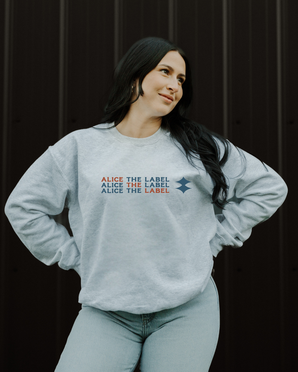 Alice x 3 Sweatshirt - Ash