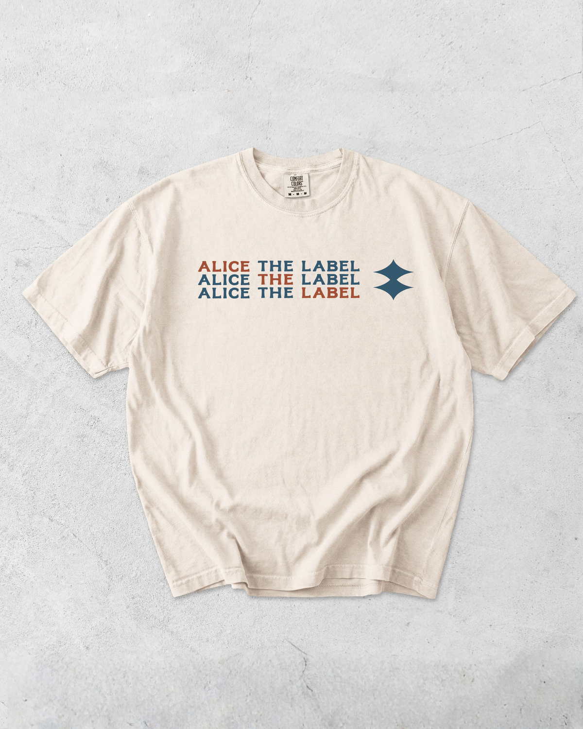 Alice x 3 Tee - Ivory