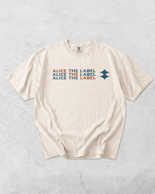 Alice x 3 Tee - Ivory
