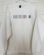 Alice x 3 Sweatshirt - White