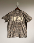 Homebody Club Tee - Deadwood Camo / Yellow