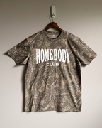 Homebody Club Tee - Deadwood Camo / White