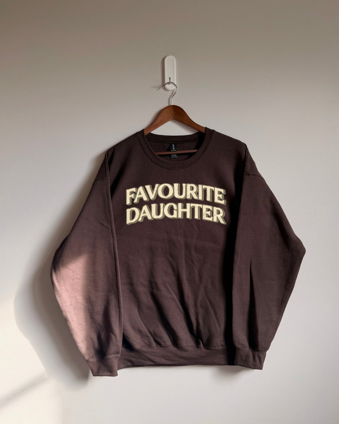 Favourite Daughter Sweatshirt - Brown / Yellow