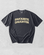 Favourite Daughter Tee - Graphite / Yellow