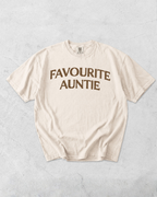 Favourite Auntie- Ivory / Brown