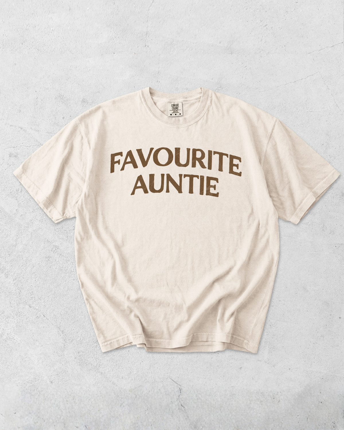 Favourite Auntie- Ivory / Brown