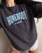 Homebody Club Tee - Graphite / Blue