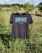 Homebody Club Tee - Graphite / Blue