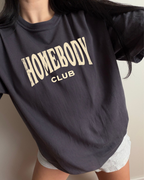 Homebody Club Tee - Graphite / Yellow