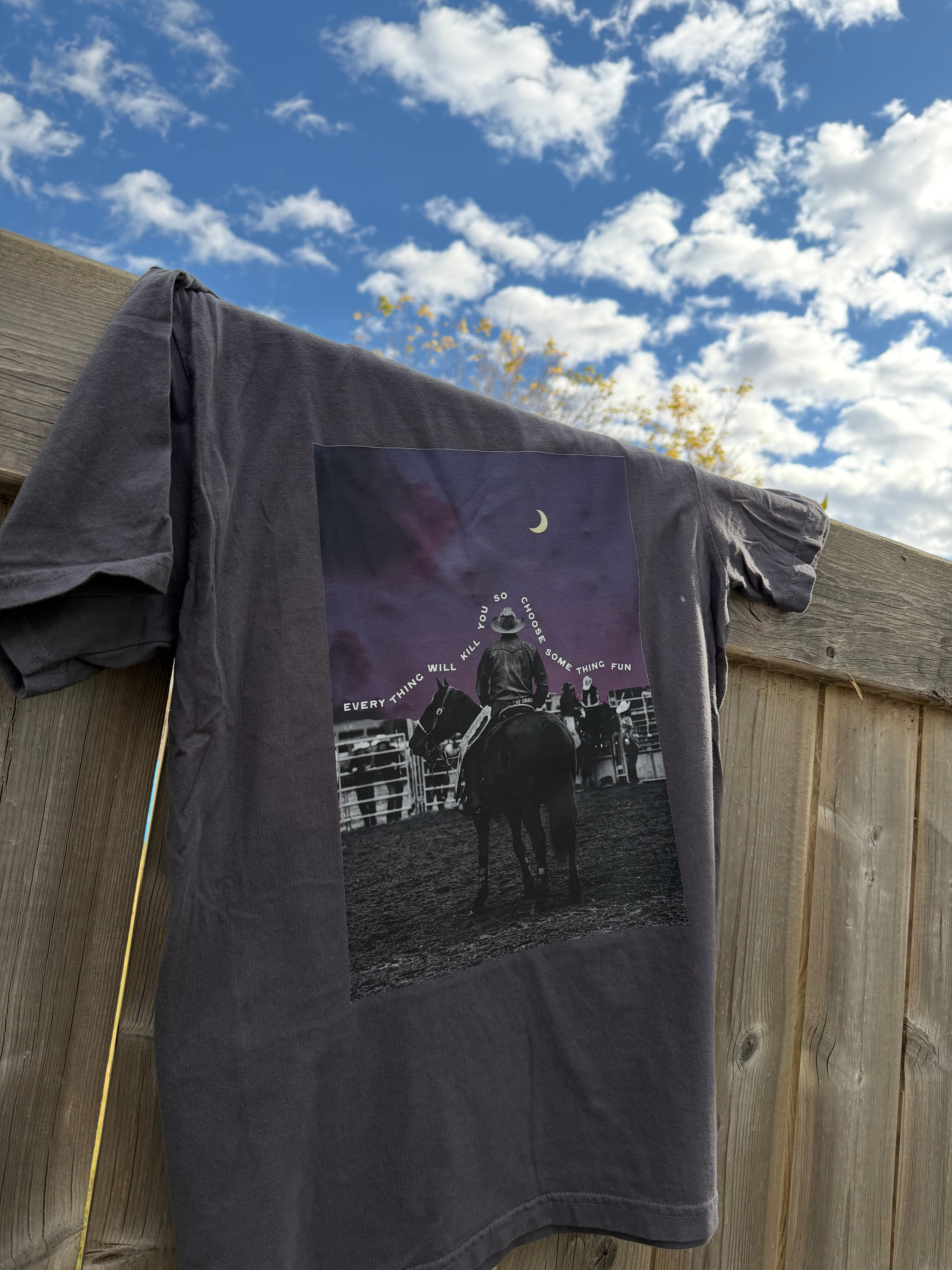 Midnight Rodeo Tee - Graphite