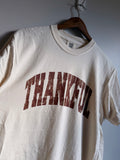 Thankful Tee - Ivory / Brown