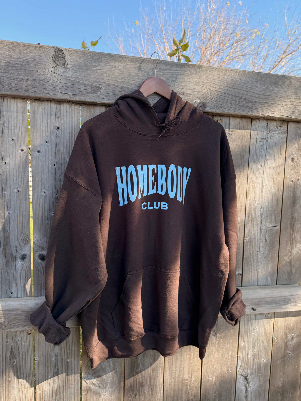 Homebody Club Sweatshirt - Brown / Blue