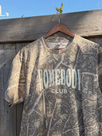 Homebody Club Tee - Deadwood Camo / Yellow