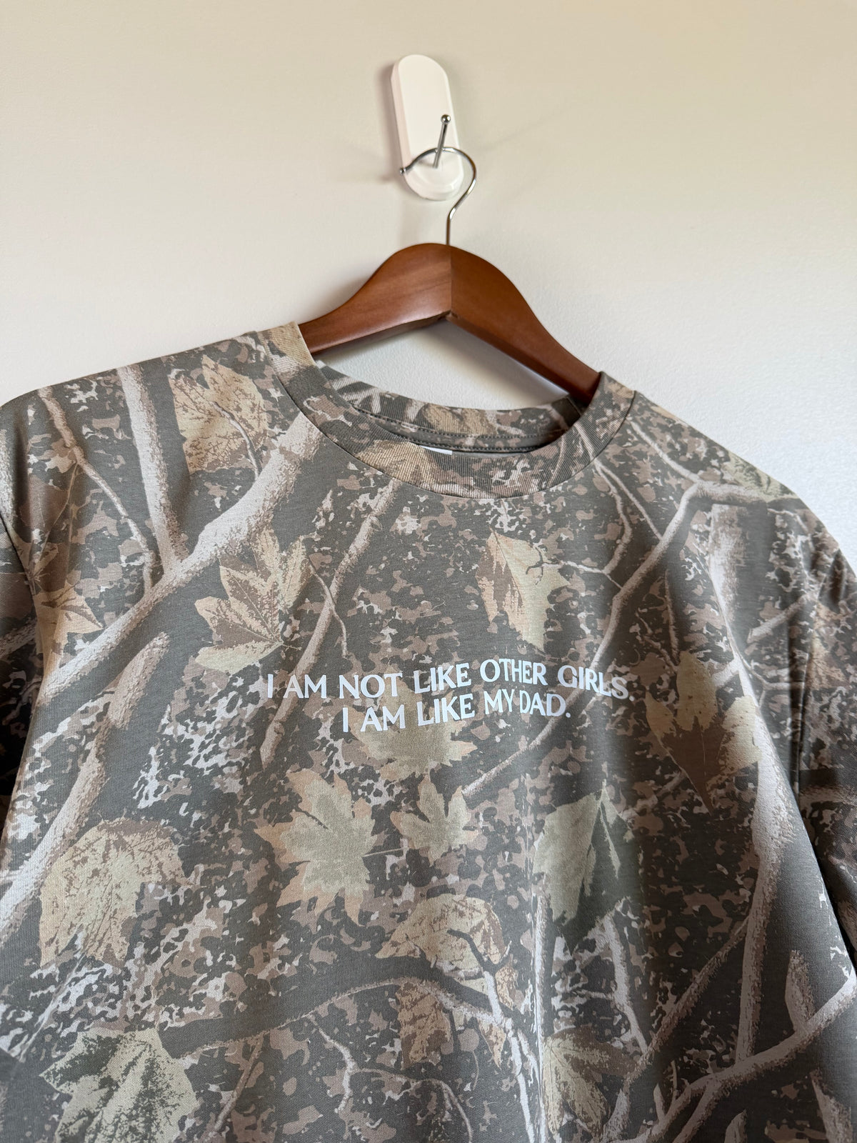 I'm Not Like Other Girls Tee - Deadwood Camo