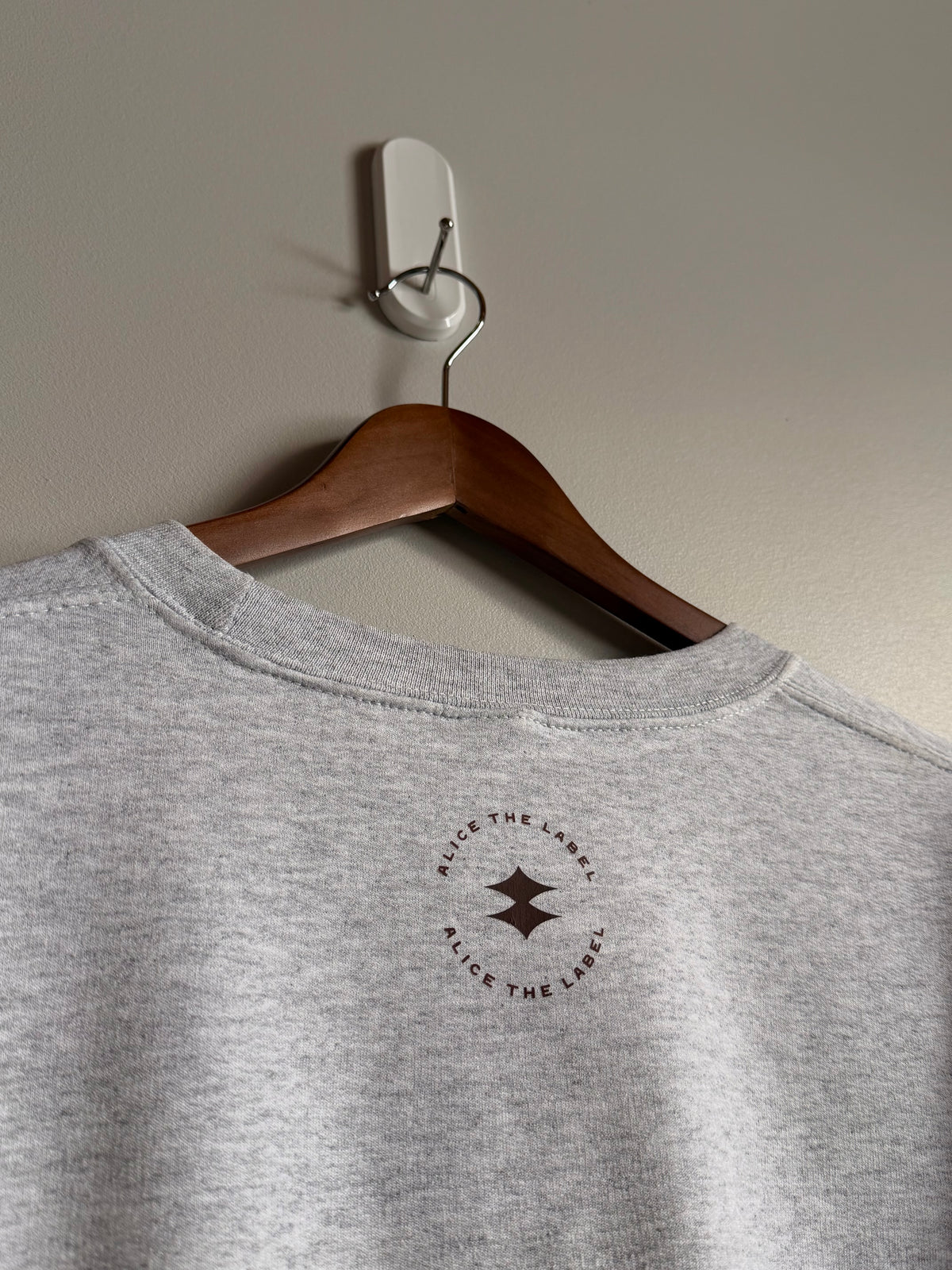 It's Been A Long Day Sweatshirt - Ash / Brown