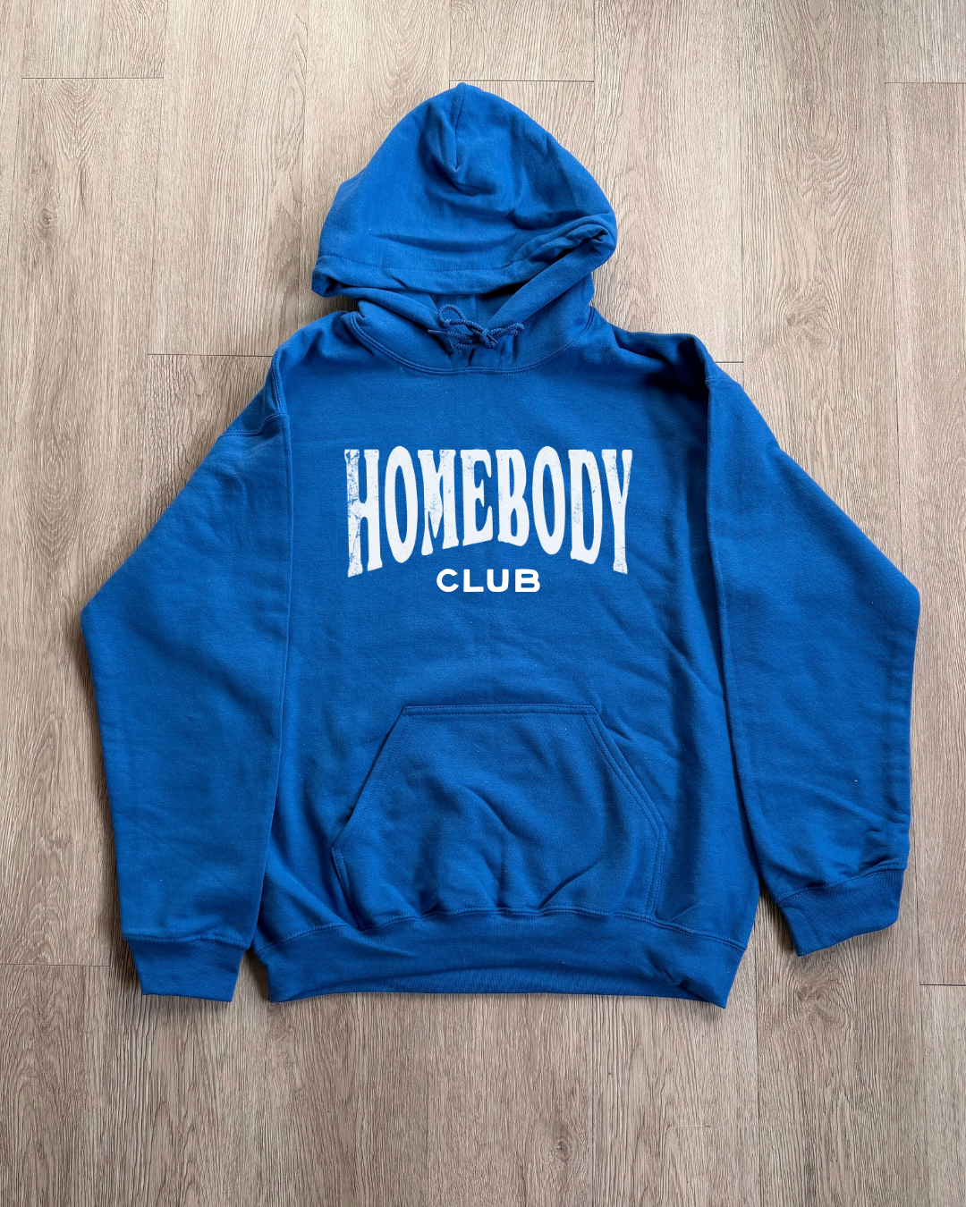 Homebody Club Sweatshirt - Blue / White