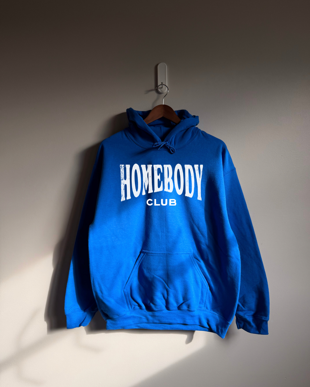 Homebody Club Sweatshirt - Blue / White