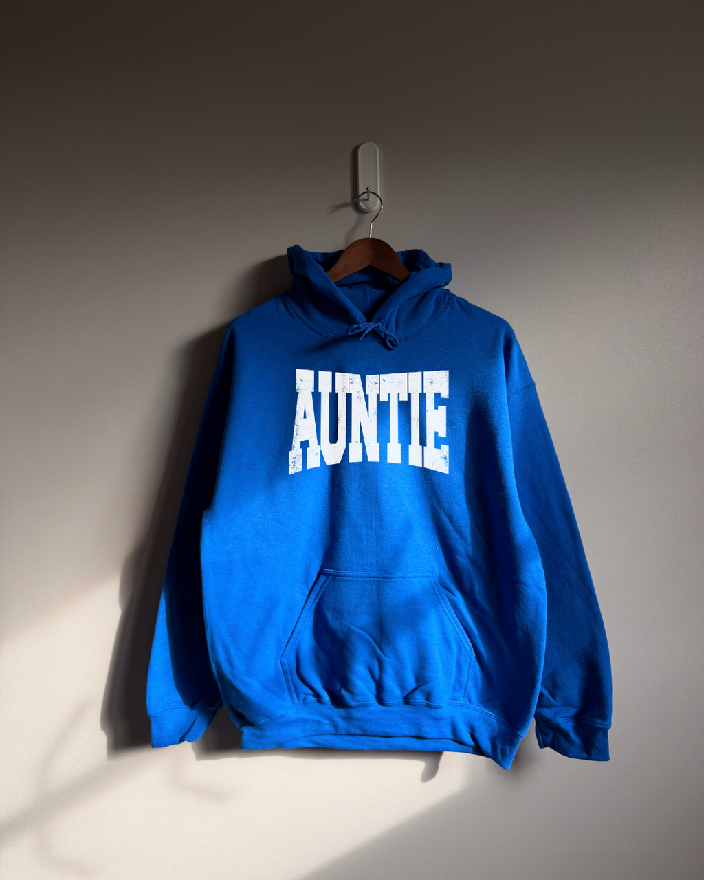 Auntie Sweatshirt - Blue / White