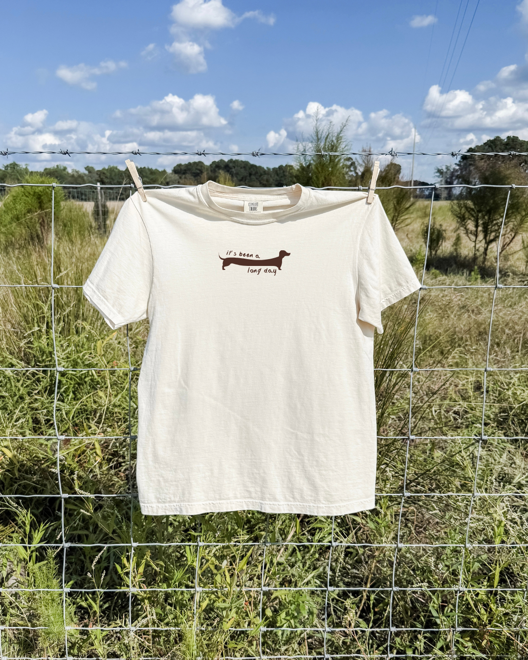 It's Been A Long Day Tee - Ivory