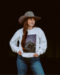 Midnight Rodeo Sweatshirt - White