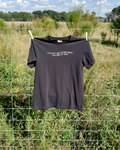 I'm Not Like Other Girls Tee - Graphite / White