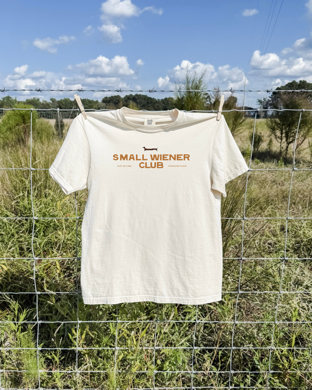 The OG Small Wiener Club Tee - Ivory