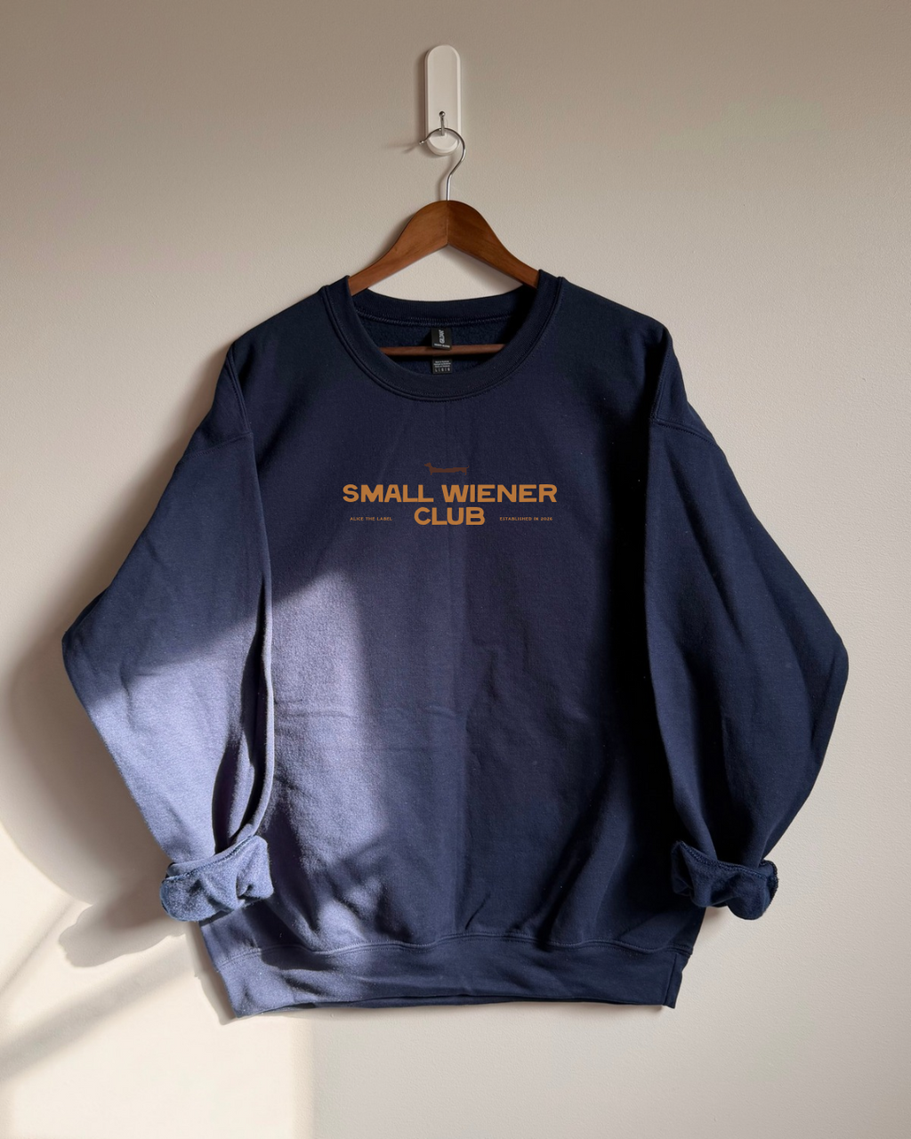 The OG Small Wiener Club Sweatshirt - Navy