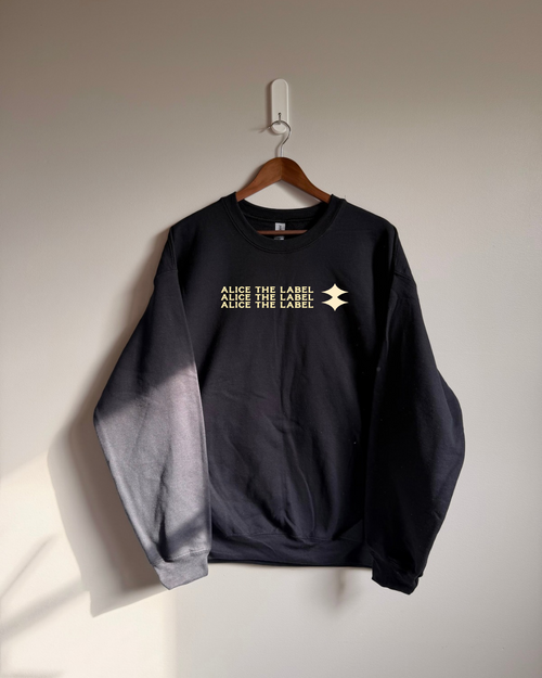 Alice x 3 Sweatshirt - Black