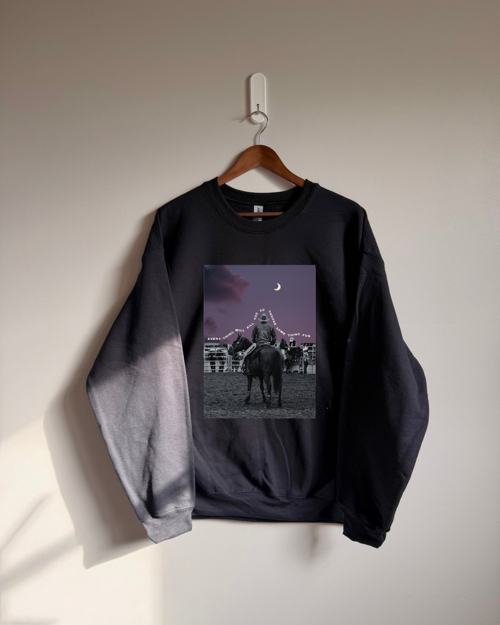 Midnight Rodeo Sweatshirt - Black