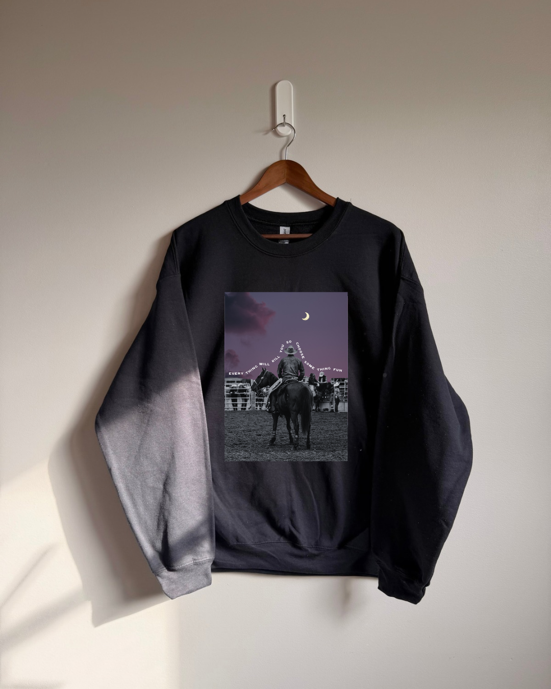 Midnight Rodeo Sweatshirt - Black
