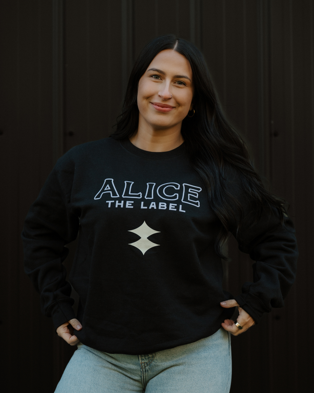 Alice The Label Sweatshirt - Black