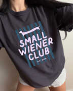 Small Wiener Club Tee - Graphite / Purple