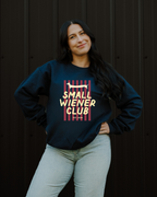 Small Wiener Club Sweatshirt - Navy / Yellow