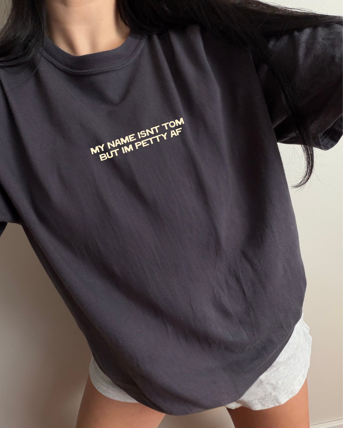 Tom Petty Tee - Graphite / Yellow