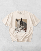 Wish Me Luck Tee - Ivory / Brown